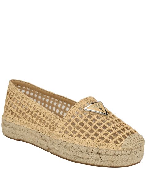 guess espadrilles|GUESS Mones Platform Espadrille (Women) .